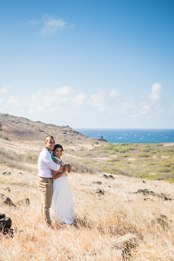 Mountain elopement on Oahu